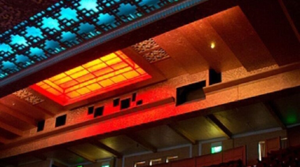 Inside Stockport Plaza theatre.