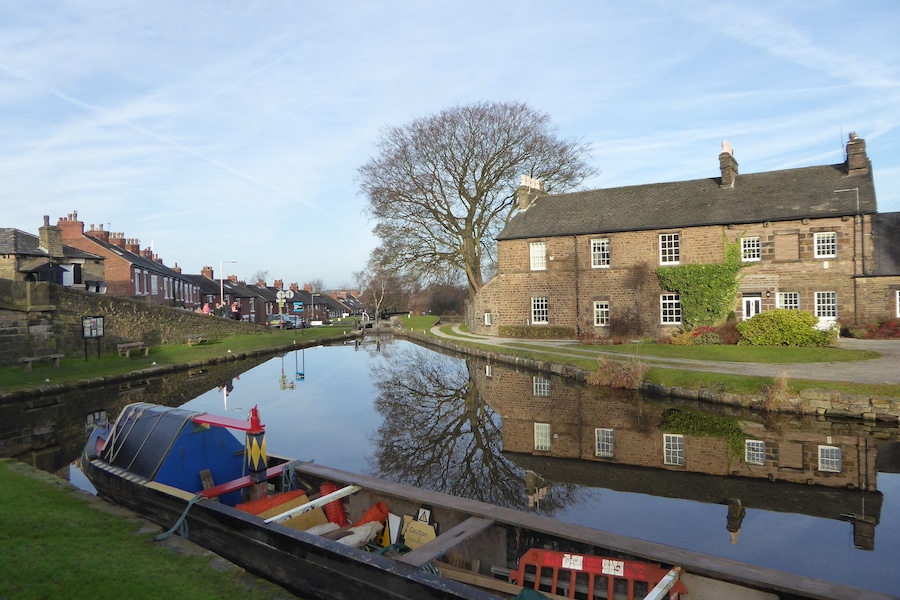 The Peak Forest Canal, Marple