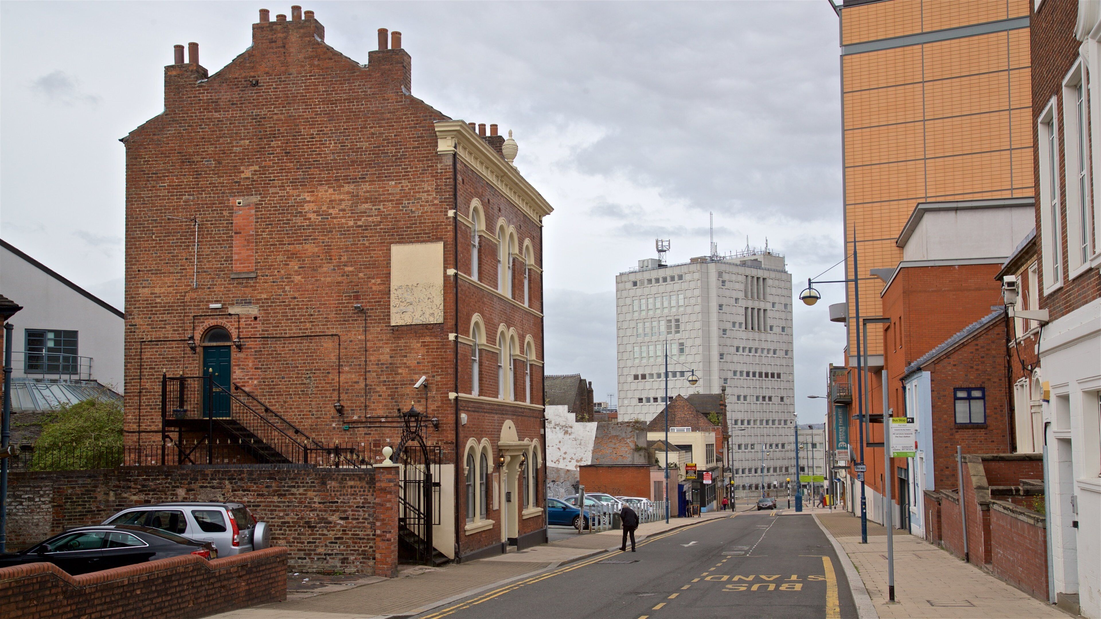 Stoke-on-Trent mit einem Stadt