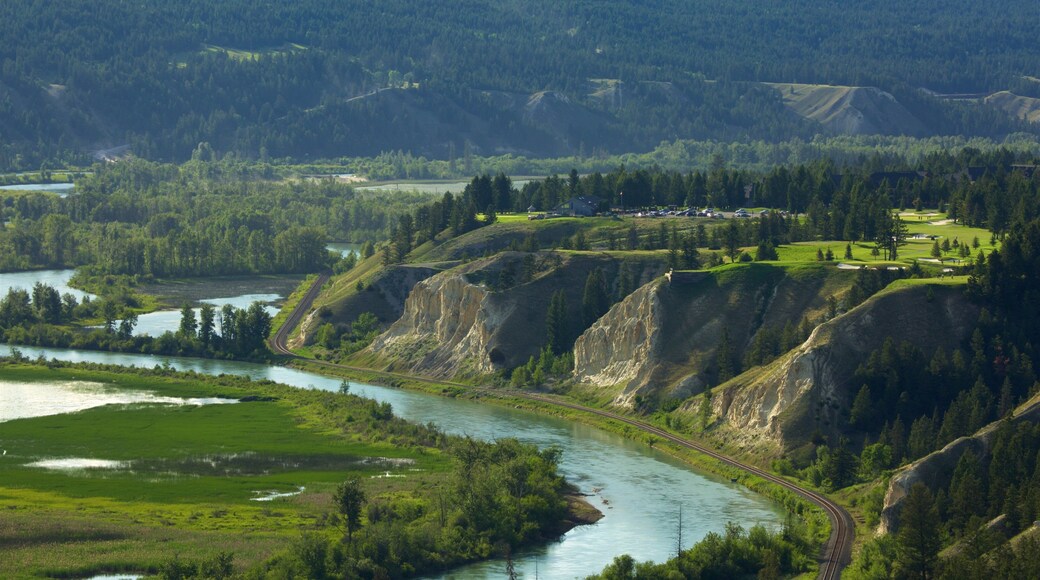 Radium Hot Springs featuring tranquil scenes and a river or creek