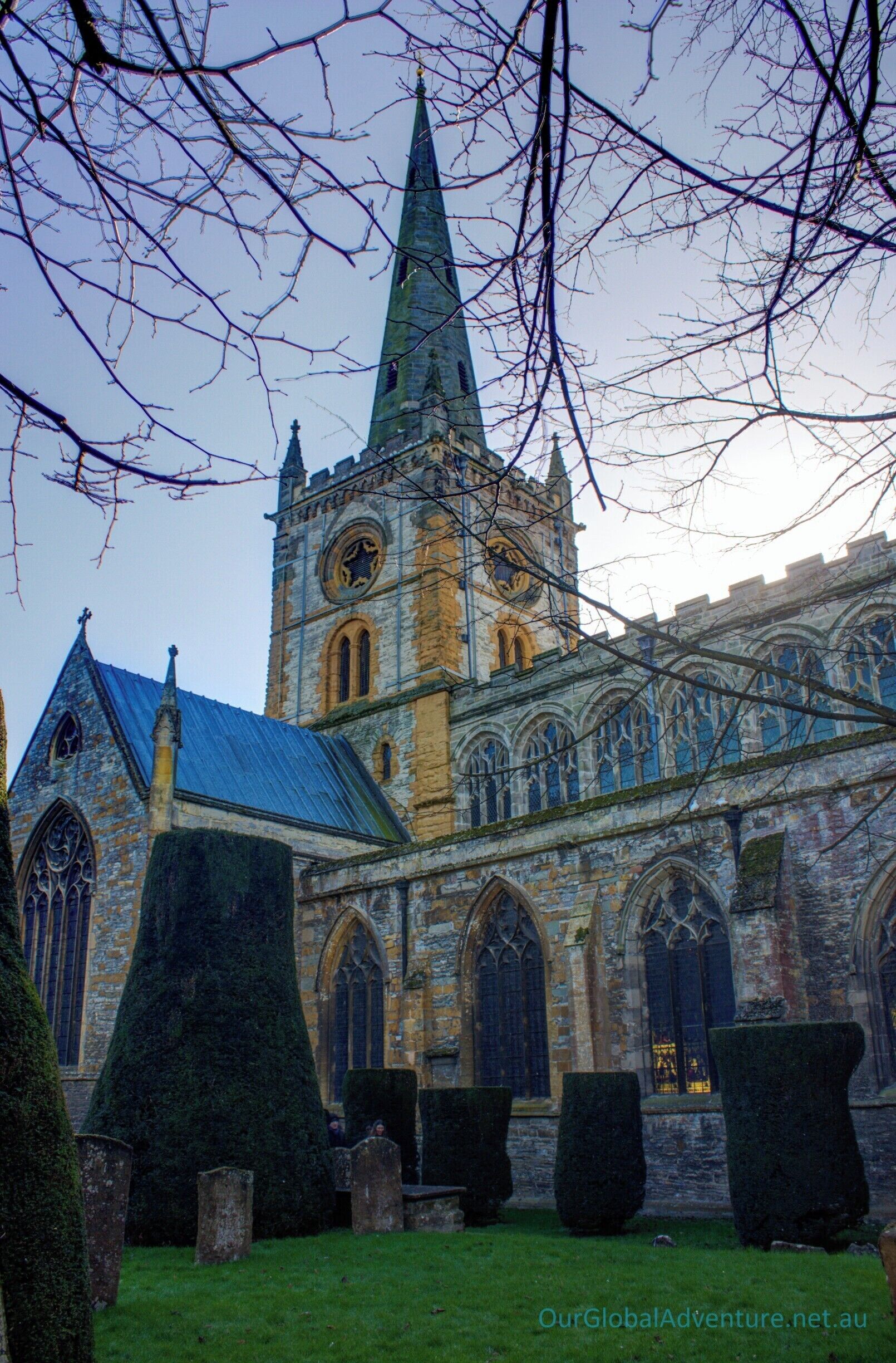 Holy Trinity Church...
Church and burial place of William Shakespeare.
