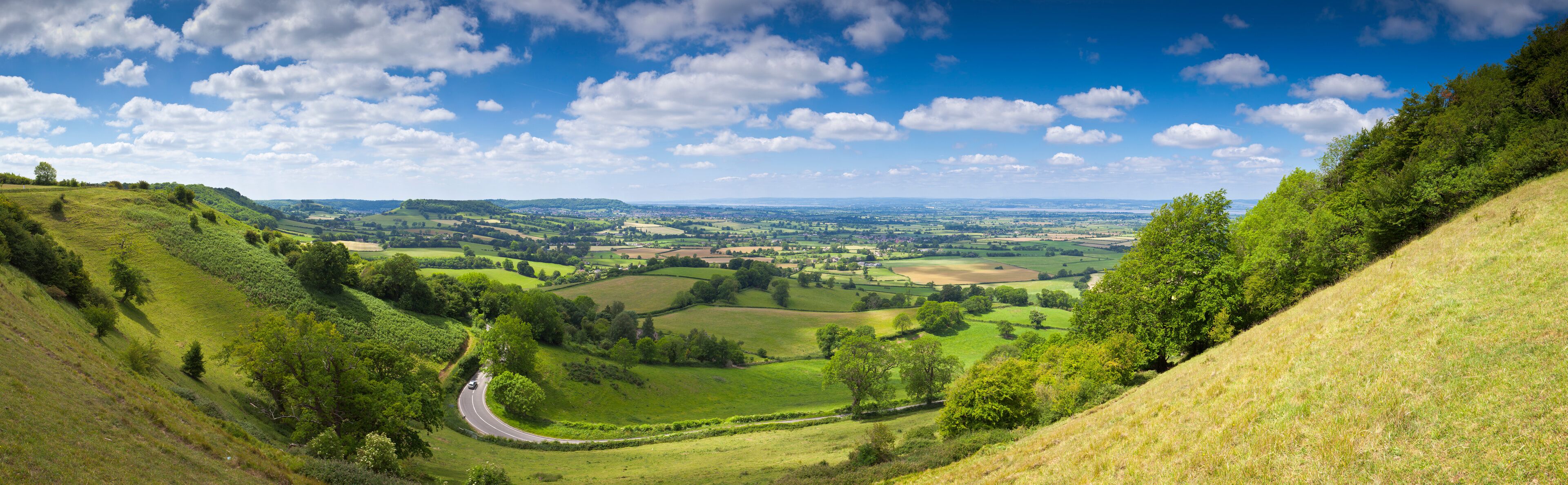 Idyllic rural landscape, Cotswolds UK