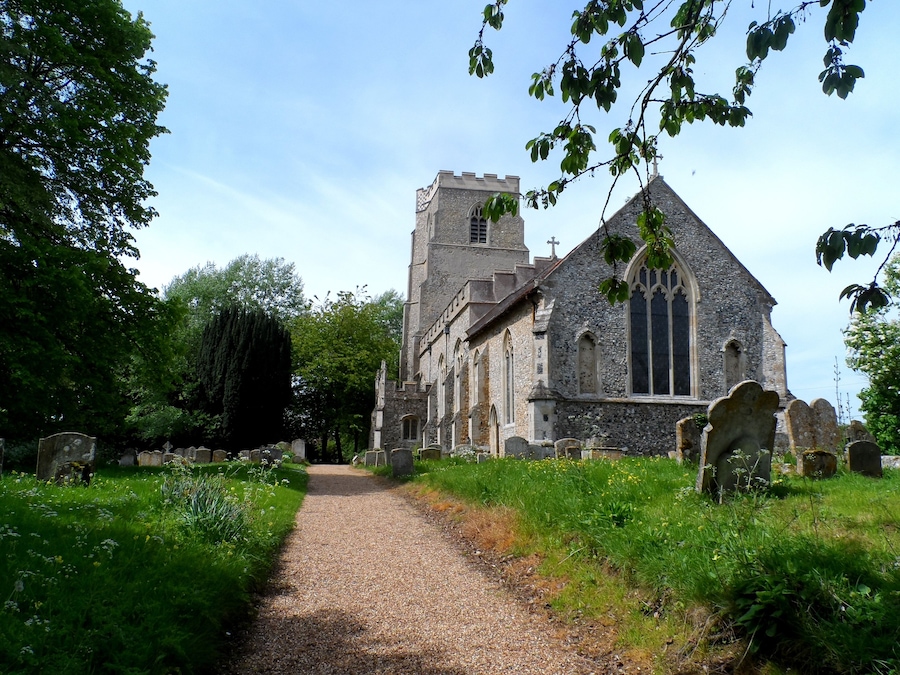 All Saints' church, Stansfield