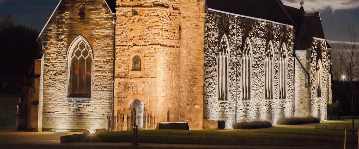 St Peters in the moonlight