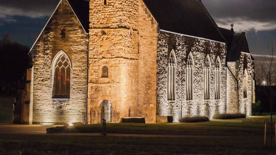 St Peters in the moonlight