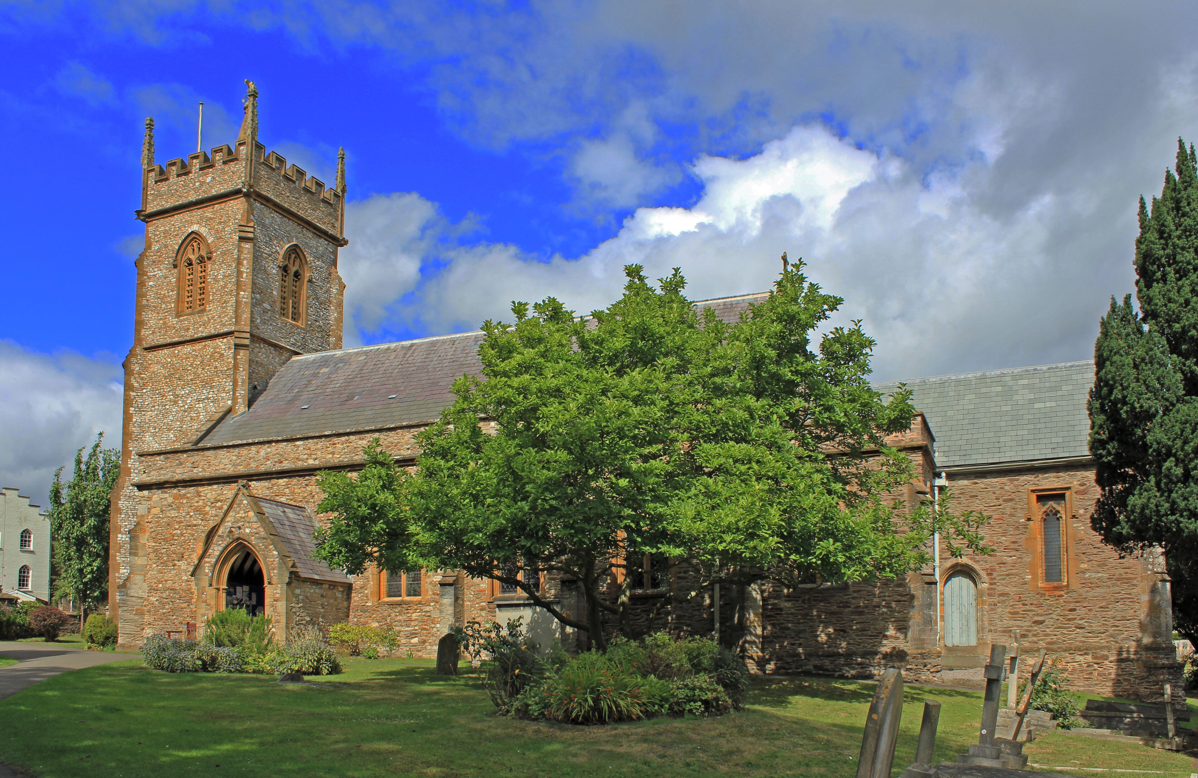 St George's parish church, Fons George, Wilton, Taunton, Somerset, seen from the southeast