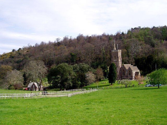 St. Audries Church. A charming little church, next to the A39 in West Quantoxhead