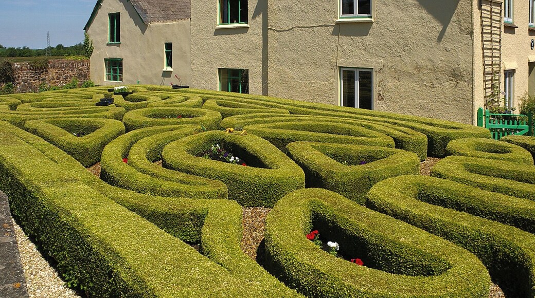 A rather nice garden next to Williton railway station on the West Somerset Railway