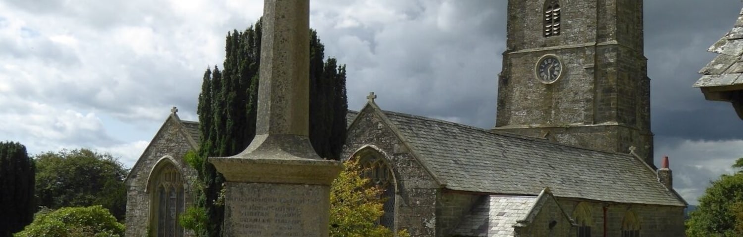 War memorial, Milton Abbot churchyard
