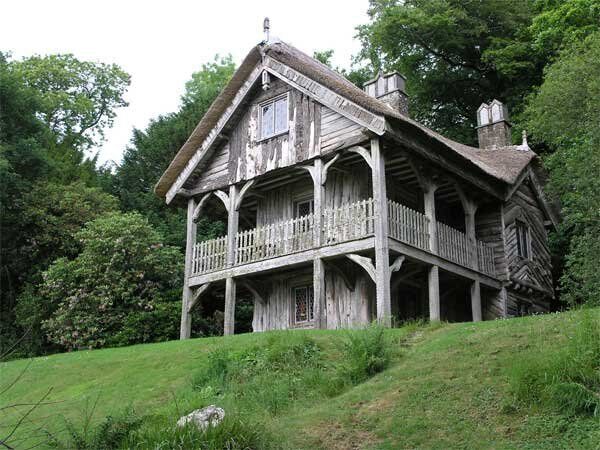 Swiss Cottage Endsleigh. The Swiss Cottage has been preserved by the Landmark Trust