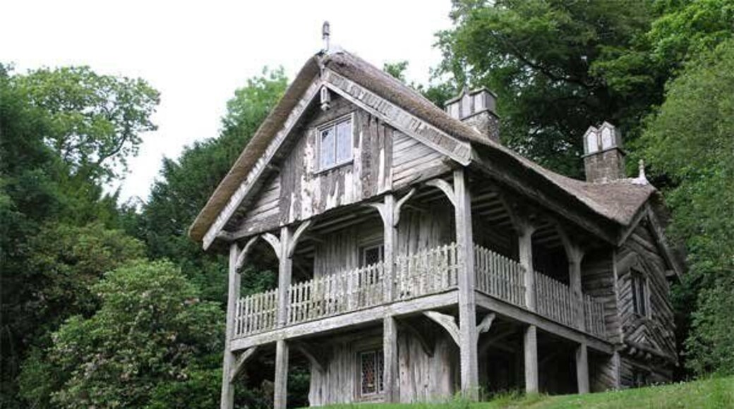 Swiss Cottage Endsleigh. The Swiss Cottage has been preserved by the Landmark Trust