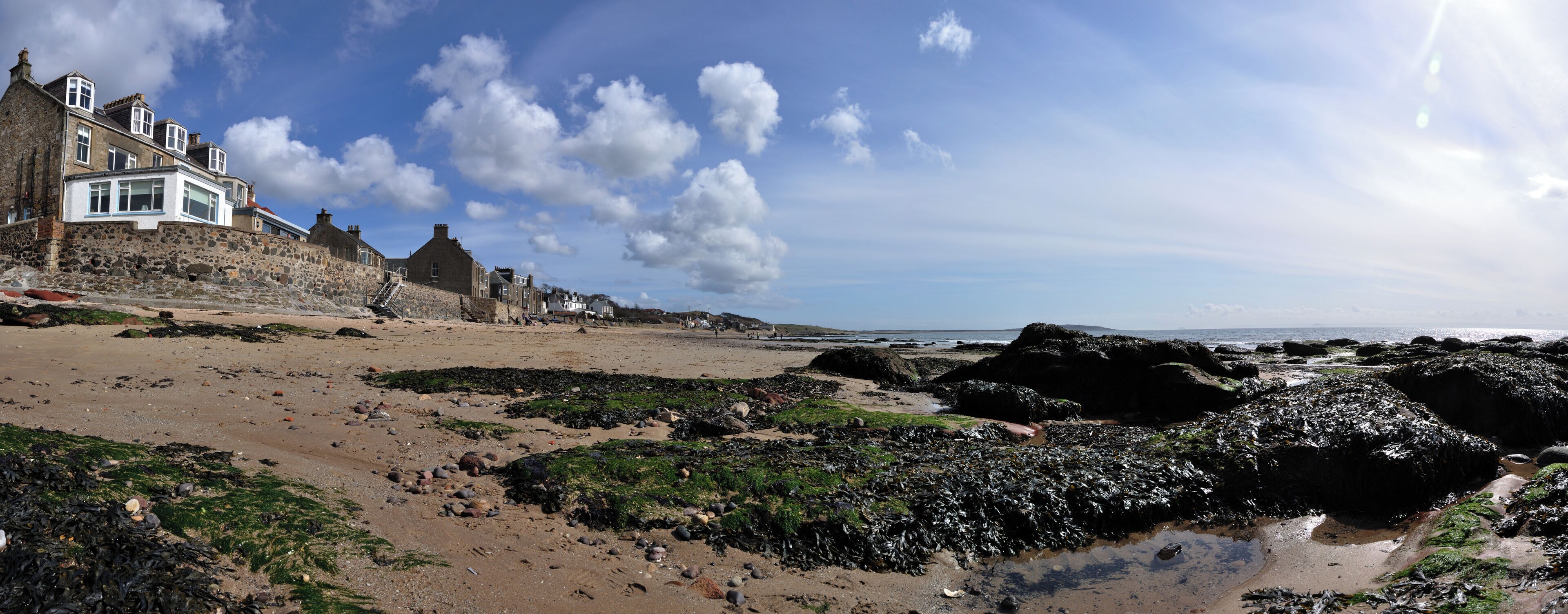 Beach Panorama Lower Largo