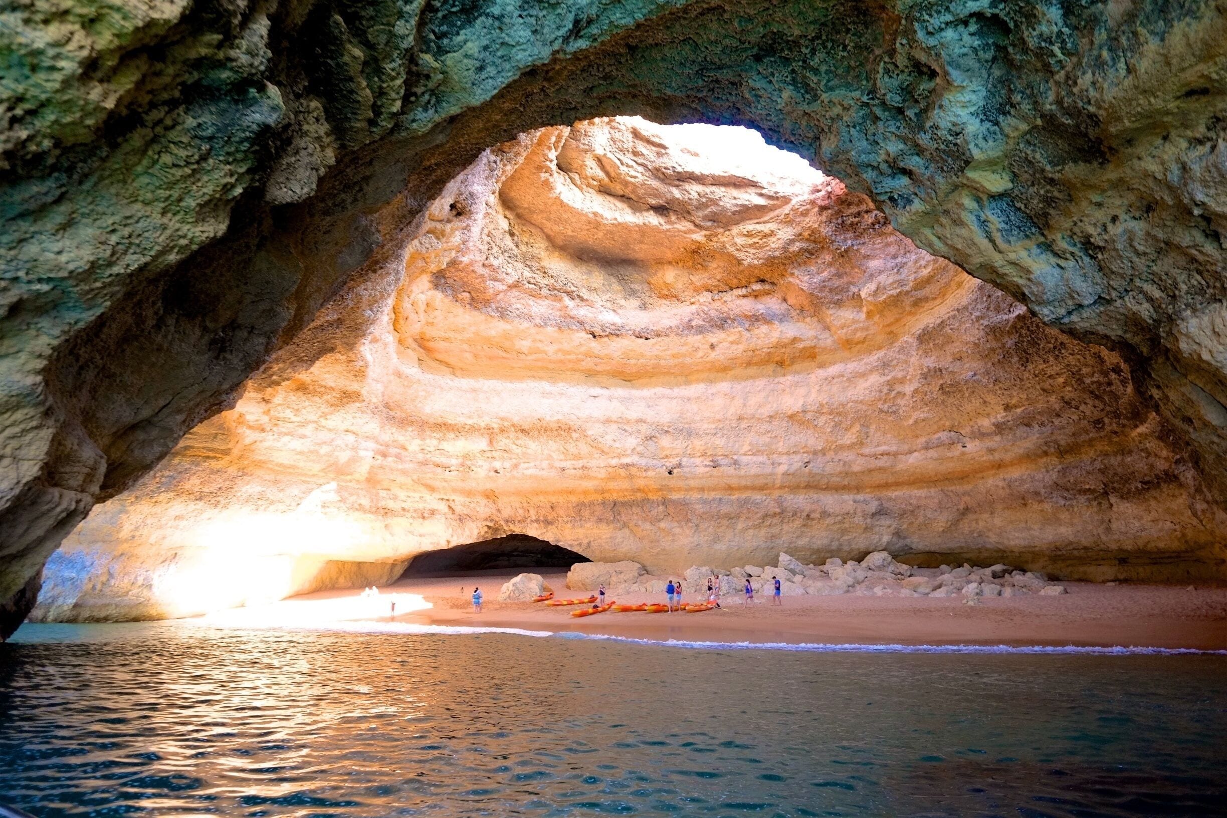 Benagil is a small Portuguese village on the Atlantic coast in the municipality of Lagoa, Algarve, in Portugal.

Up to the late 20th century, the village's economy was based on ocean fishing. Now it is a tourist area with a widely used beach: Praia de Benagil.

This village and beach are located in close proximity to the world famous Marinha Beach.