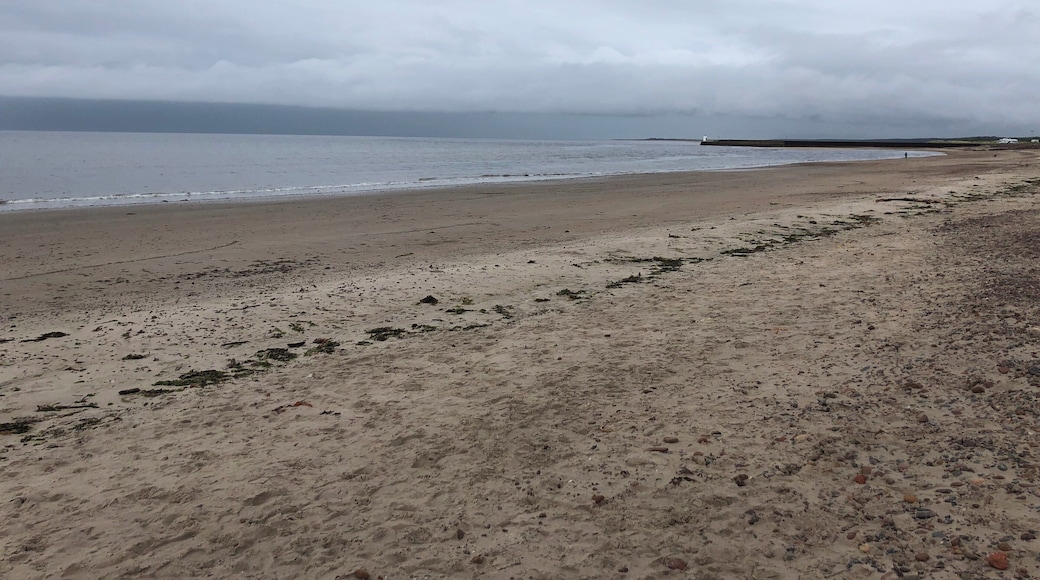 Wow a beach on the North Sea