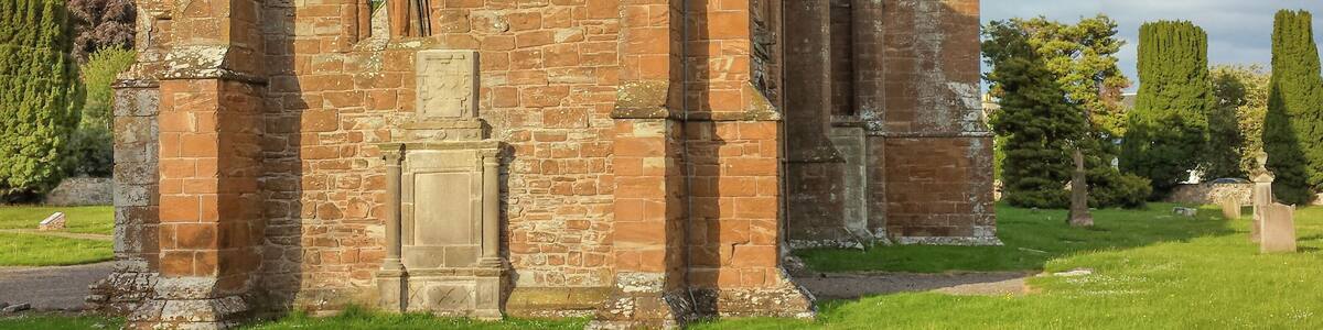 Fortrose Cathedral in the Scottish Highlands