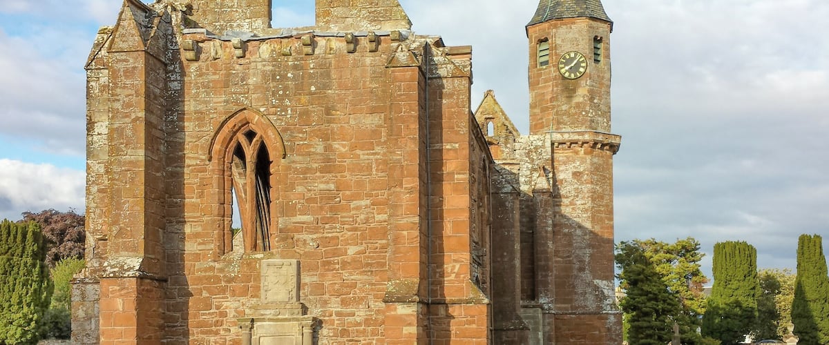 Fortrose Cathedral in the Scottish Highlands