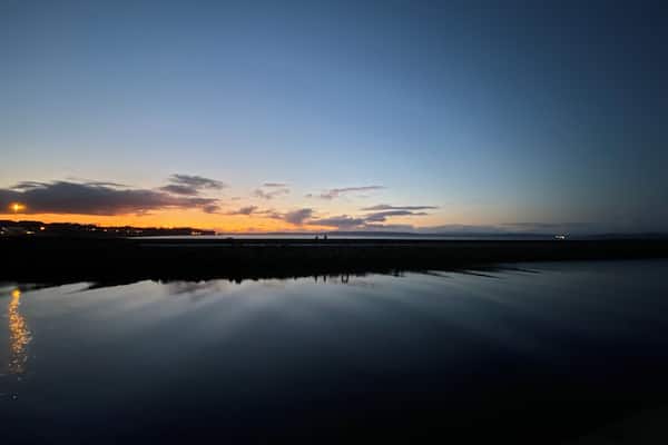 A bit chilly but lovely sky