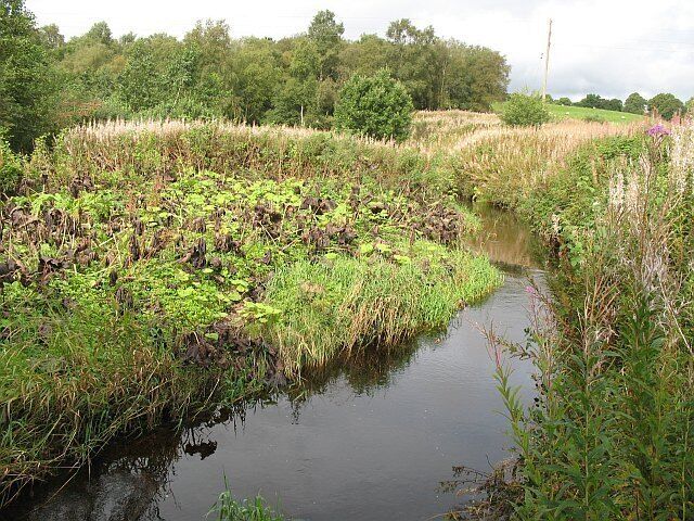 Lodge Burn Drains much of the Cromlix Estate into the Allan.