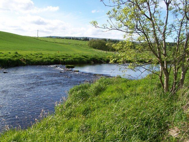 Allan Water in Kinbuck.