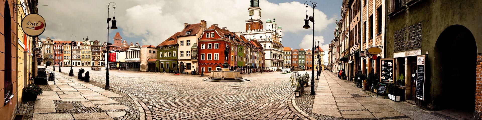 Poznan Market Panorama