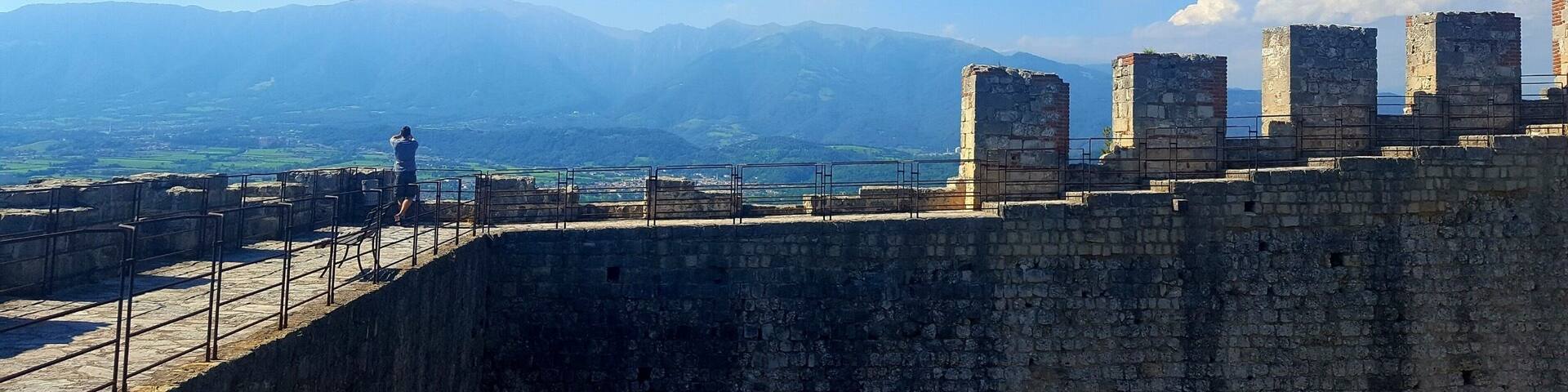 One of the hottest days of last summer but so worth the walk.