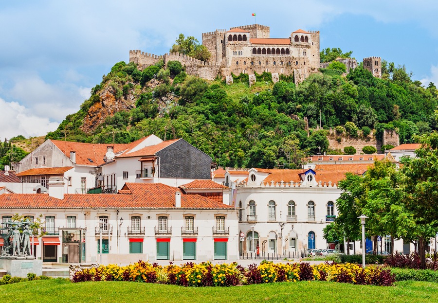 The Leiria Castle is a castle in the city Leiria in Portugal; Shutterstock ID 479637601; Purchase Order: -