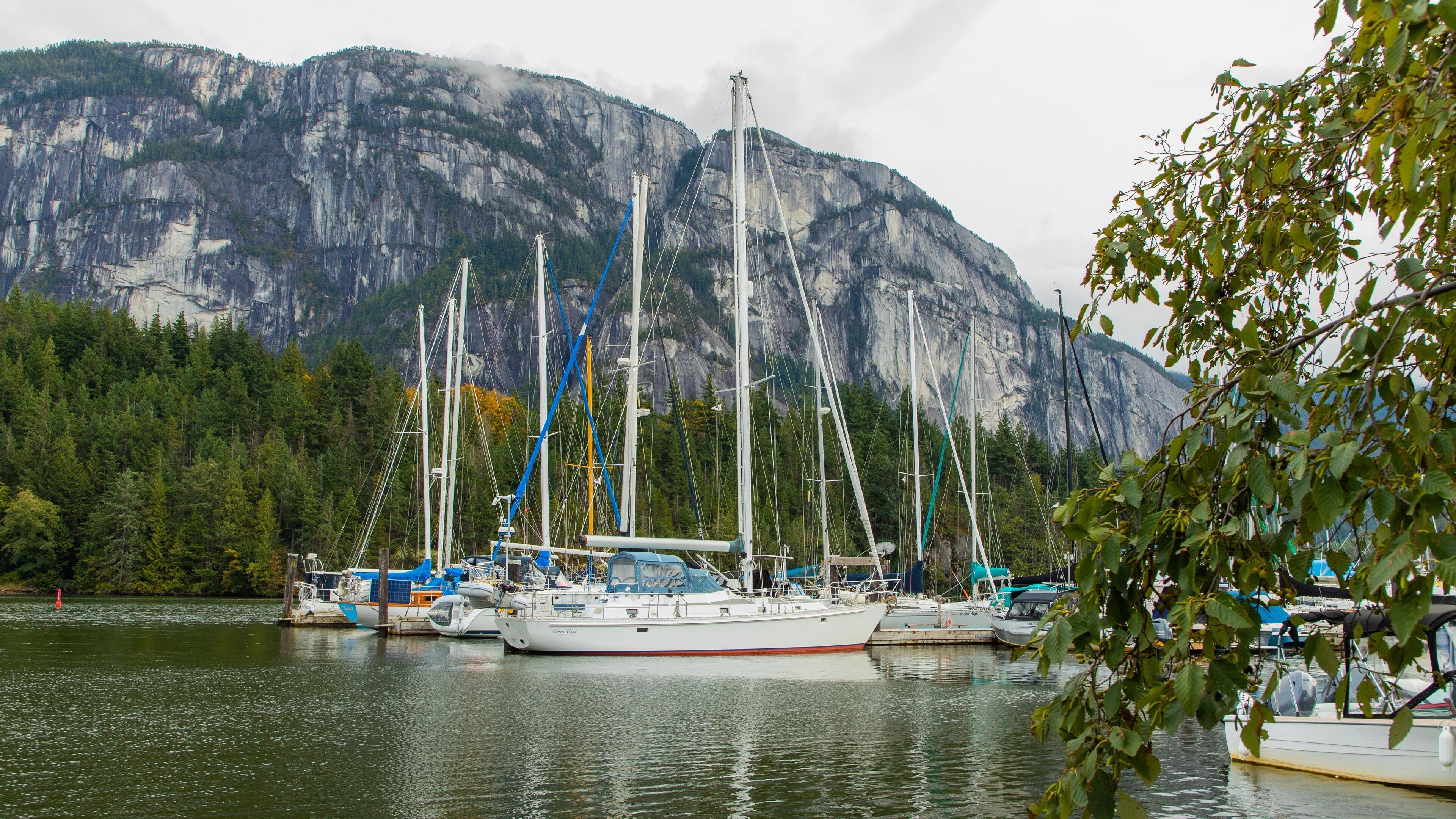 Squamish which includes a bay or harbor
