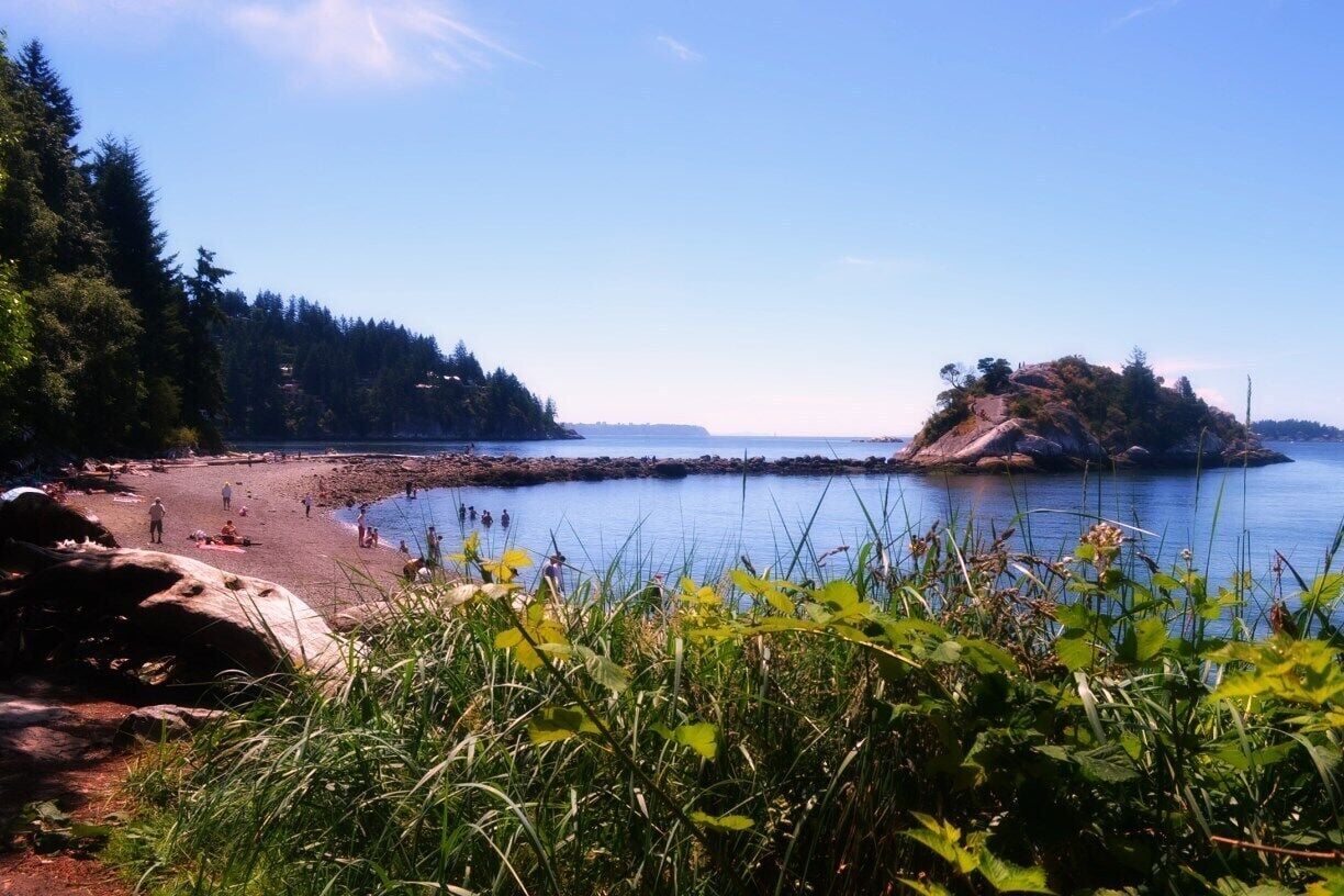 Whytecliff Park is one of my favourite spots in the Vancouver area. It has a beautiful beach, gorgeous views of the mountains and the Straight of Georgia, and is a great place for a summer barbeque. #beach