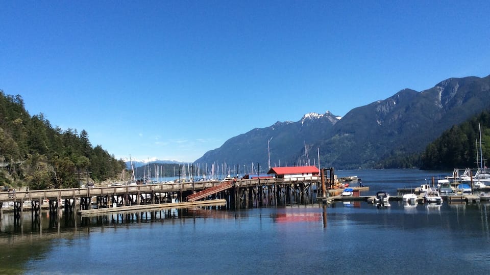 Waiting for ferry to go to Vancouver Island "#Blue"