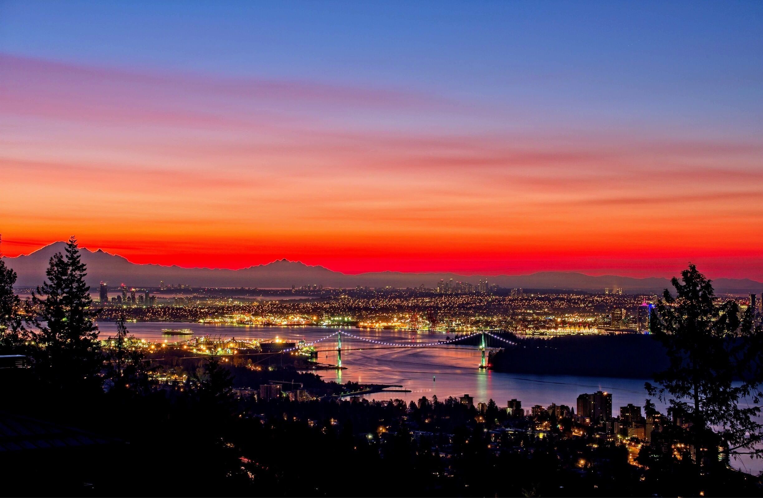 Vancouver before sunrise
