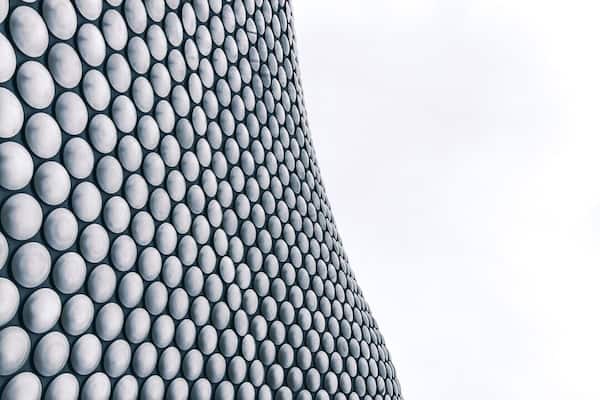 Not So trypophoba-friendly I’m afraid.
A part of the Bullring Shopping Centre outside Selfridges in Birmingham, UK.