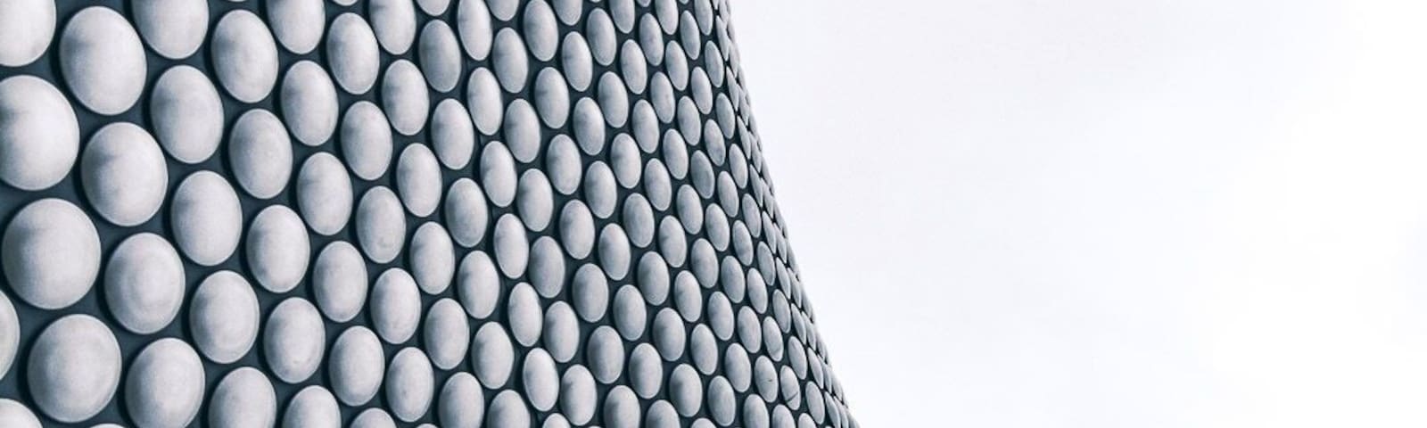 Not So trypophoba-friendly I’m afraid.
A part of the Bullring Shopping Centre outside Selfridges in Birmingham, UK.