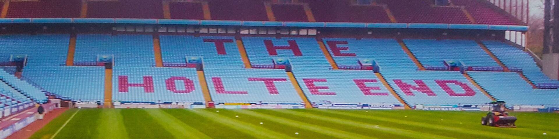 The famous Holte End at Villa Park - home of Aston Villa. They didn't actually offer stadium tours, but I sweet talked security and was allowed to explore the whole place unattended!