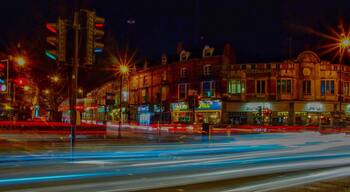 Night lights of Moseley.