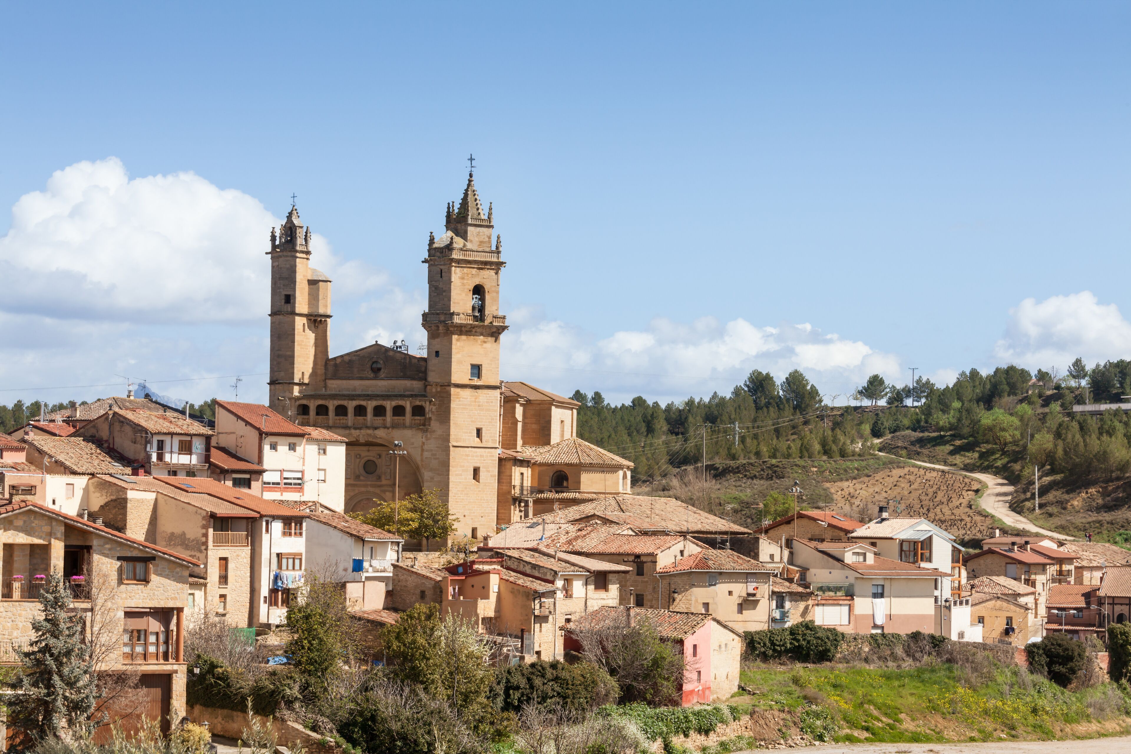 Village of Haro in La Rioja, Spain