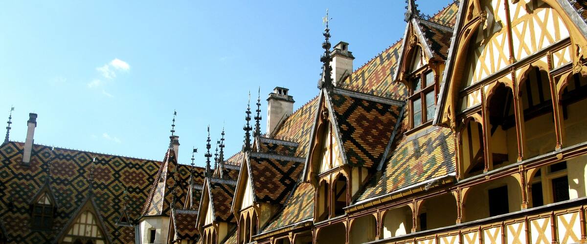 A place to heal not just the physical but also to feed the soul: with hospice care surrounded by some of the finest art treasures of the day, Hospices de Beaune is a place full of beauty and history.