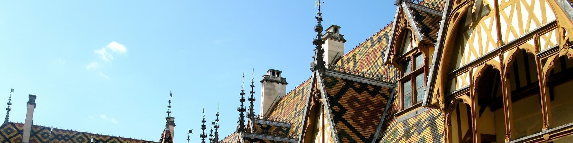 A place to heal not just the physical but also to feed the soul: with hospice care surrounded by some of the finest art treasures of the day, Hospices de Beaune is a place full of beauty and history.