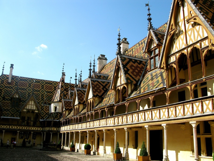 A place to heal not just the physical but also to feed the soul: with hospice care surrounded by some of the finest art treasures of the day, Hospices de Beaune is a place full of beauty and history.