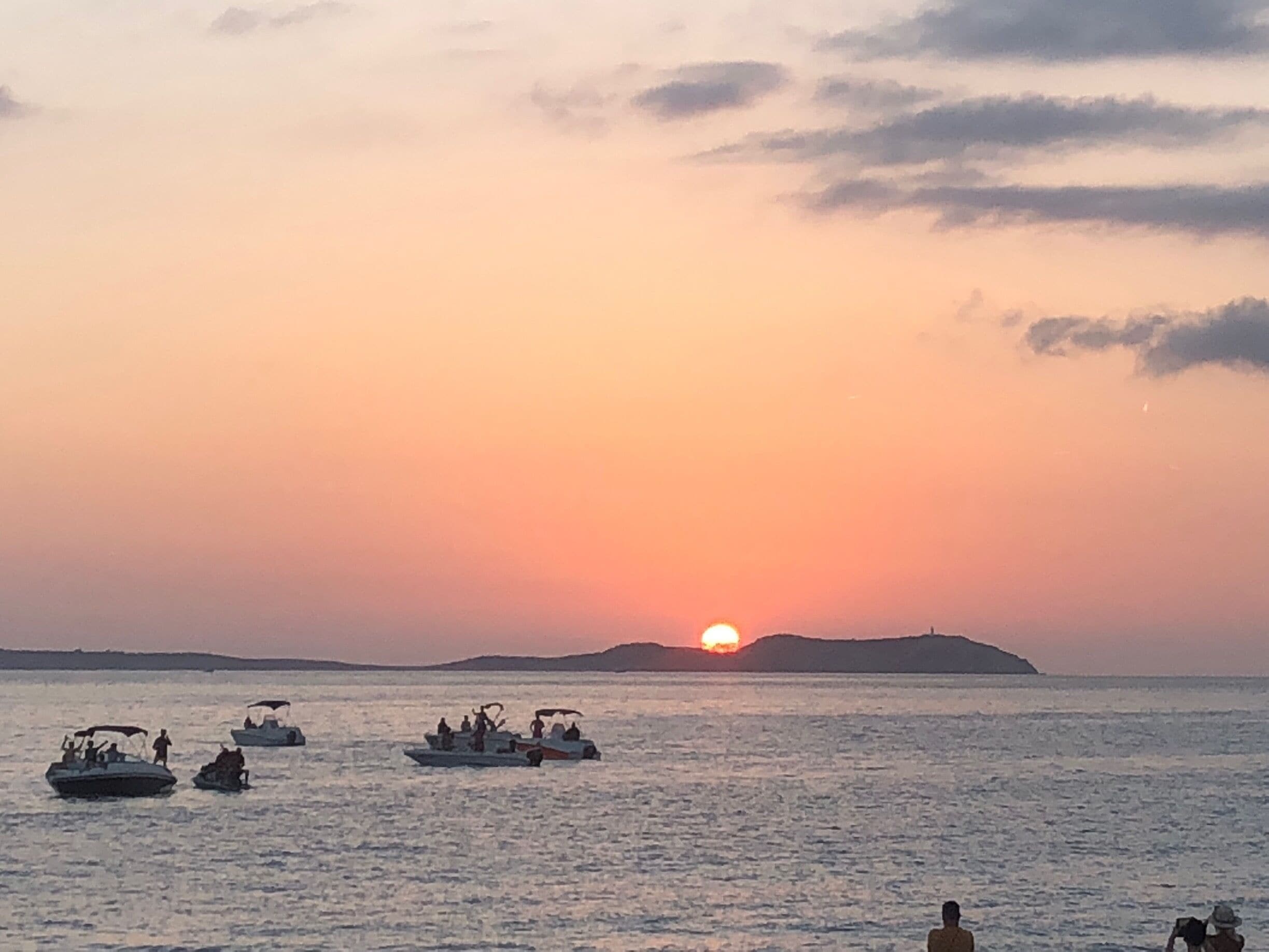 Sunset at Cafe Del Mar, Ibiza, Spain #lifeatexpedia #spain #ibiza #sunset