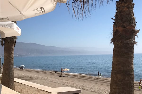 My favourite place to sit and drink coffee eating a simple breakfast each morning of this holiday. My Spanish friends and I took in this view and had a mañana attitude to life for a while.