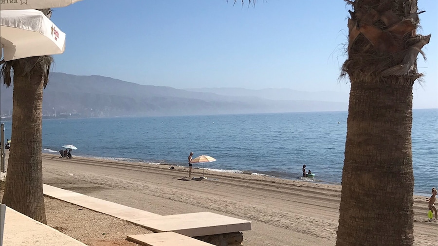 My favourite place to sit and drink coffee eating a simple breakfast each morning of this holiday. My Spanish friends and I took in this view and had a mañana attitude to life for a while.