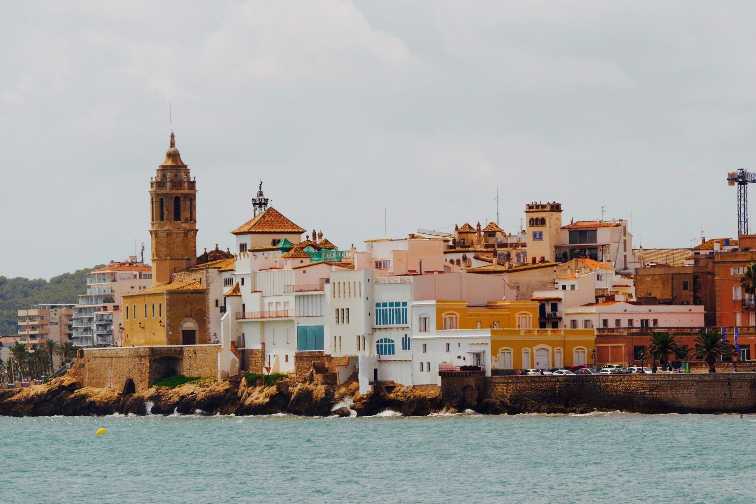 Another great way to see Sitges is to hire a boat, we hired one from Sitges Marina (literally outside of our hotel). Here you can hire small boats without a license and larger boats with a license. For us 2 hours was more than enough to ride up and down the coast and see Sitges from a different way and relax.