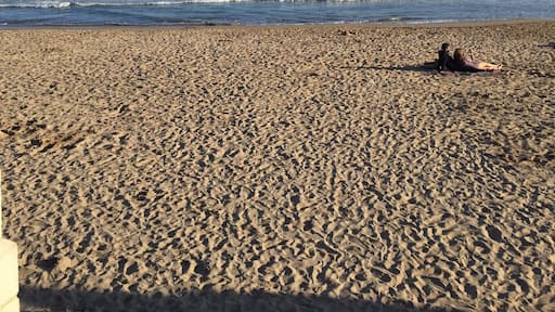 Evening on the beach
