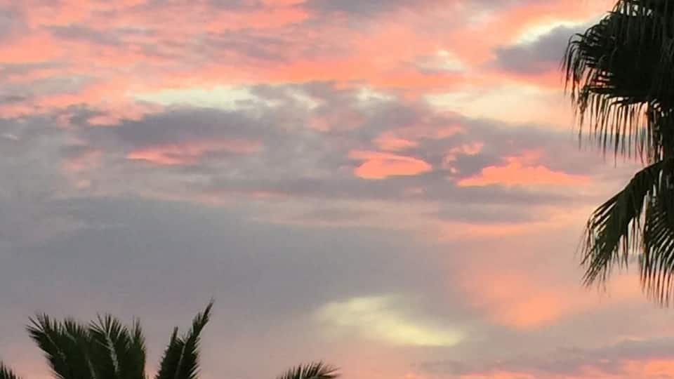 View from the balcony... sunset #EndlessSummer