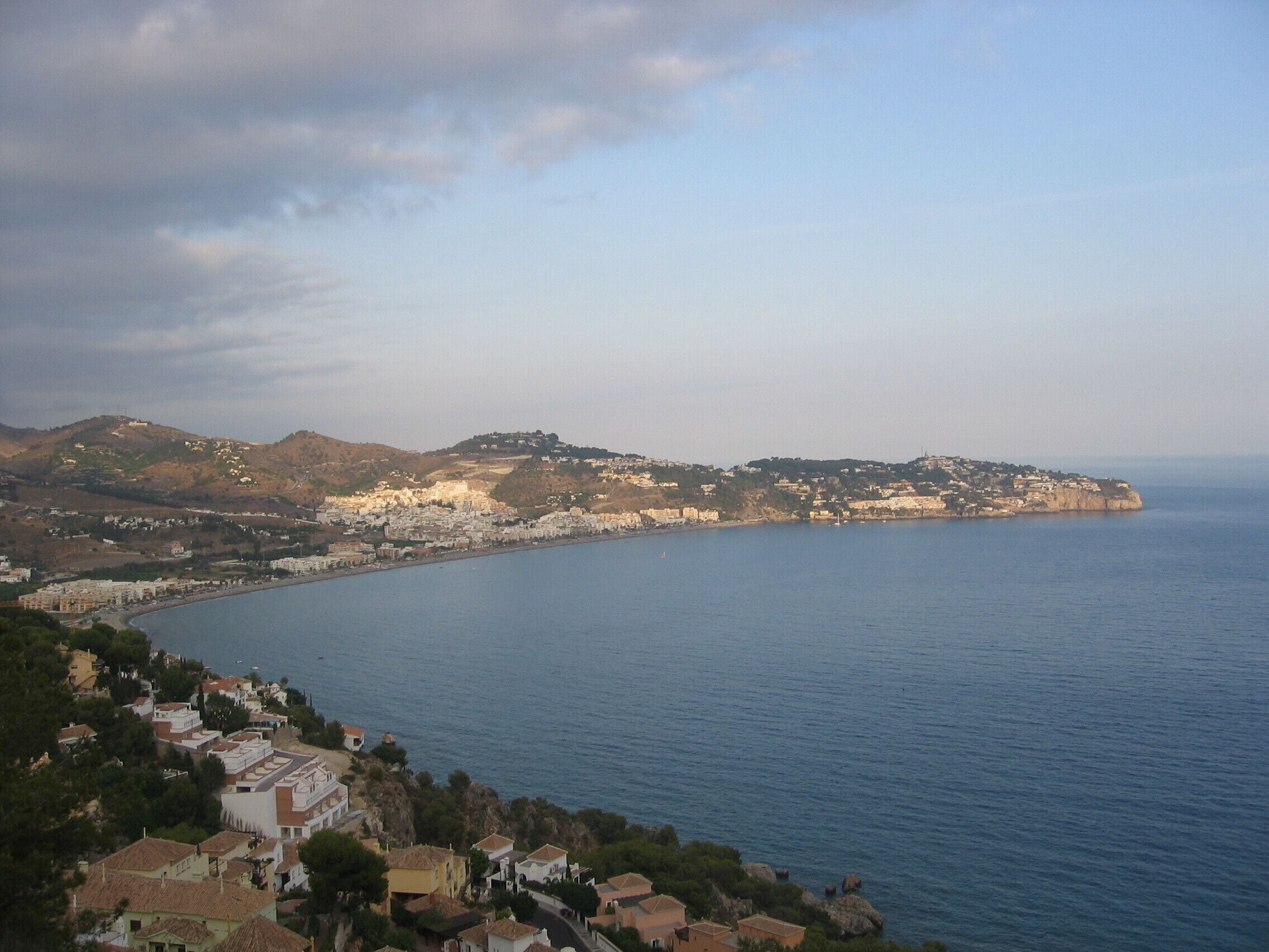 Bahí de La Herradura desde Cerro Gordo