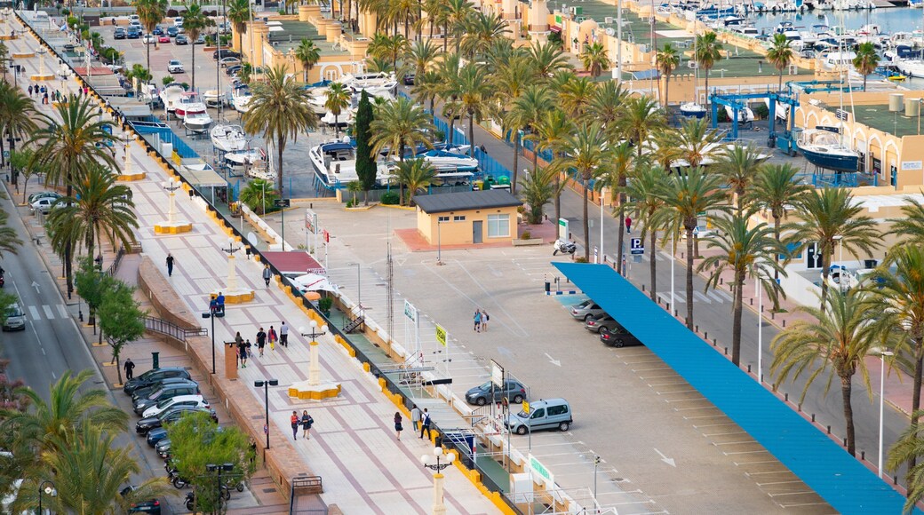 Fuengirola featuring a coastal town