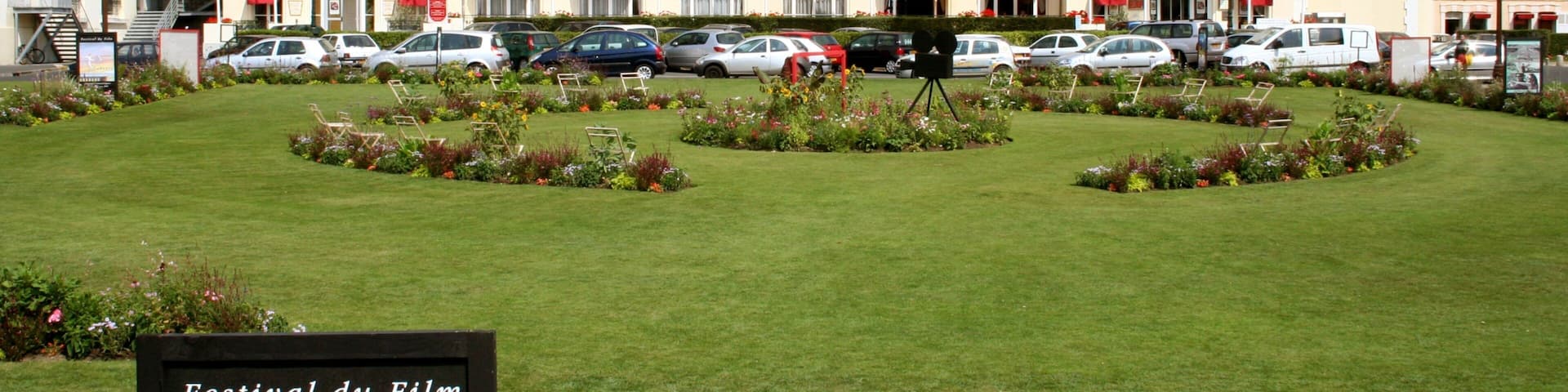Cabourg mit einem Hotel