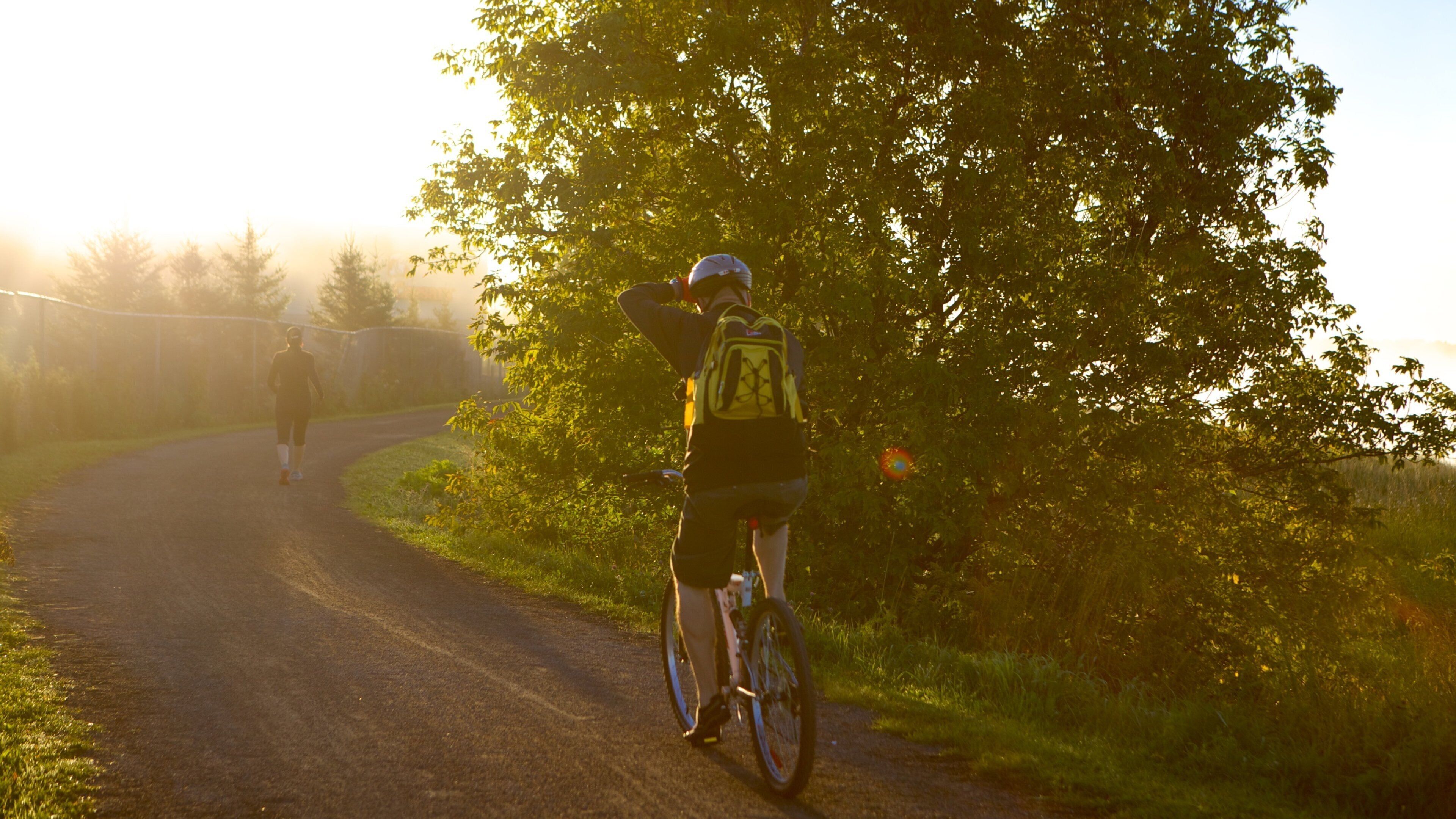 Dieppe which includes a sunset and cycling