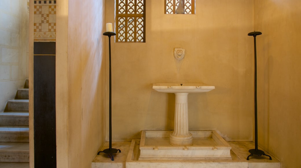 Beaulieu-sur-Mer featuring heritage elements and interior views