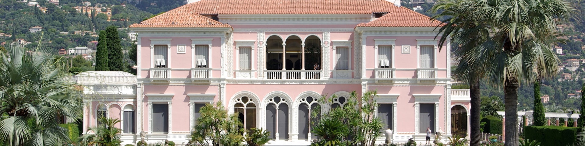 The Villa Ephrussi de Rothschild, on the French Riviera in Saint-Jean-Cap-Ferrat (Alpes-Maritimes, Provence-Alpes-Côte d’Azur, France).